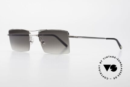 Cartier Semi T-Double Eckige Titanium Sonnenbrille, teures ORIGINAL in scheinbar zeitlosem Design, Passend für Herren Cartier Semi T-Double Eckige Titanium Sonnenbrille, teures ORIGINAL in scheinbar zeitlosem Design, Passend für Herren
