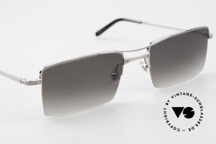 Cartier Semi T-Double Eckige Titanium Sonnenbrille, ungetragenes Original mit Cartier Etui und Box, Passend für Herren Cartier Semi T-Double Eckige Titanium Sonnenbrille, ungetragenes Original mit Cartier Etui und Box, Passend für Herren