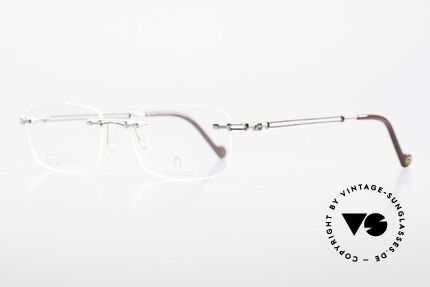 Aigner EA498 Randlose Vintage Brille 90er, Unisex Markenbrille, wirklich made in Germany Qualität, Passend für Herren und Damen