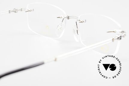 Aigner EA498 Randlose 90er Brille Unisex, Größe: medium, Passend für Herren und Damen