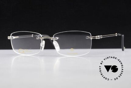Aigner EA498 Randlose 90er Brille Unisex, Größe: medium, Passend für Herren und Damen