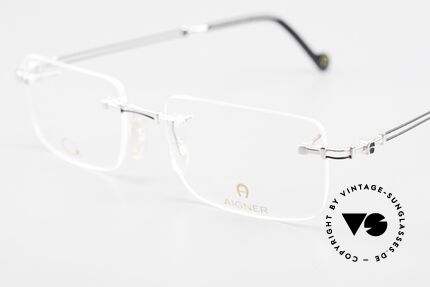 Aigner EA496 Randlose 90er Vintage Brille, sehr leichte und flexible Fassung (angenehm zu tragen), Passend für Herren