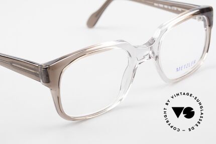 Metzler 7665 Small 80er Jahre Old School Brille, KEINE Retrobrille; ein 'Made in Germany' Original, Passend für Herren