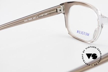 Metzler 7665 Small 80er Jahre Old School Brille, Fassung in 'S' bis 'M' Größe ist beliebig verglasbar, Passend für Herren