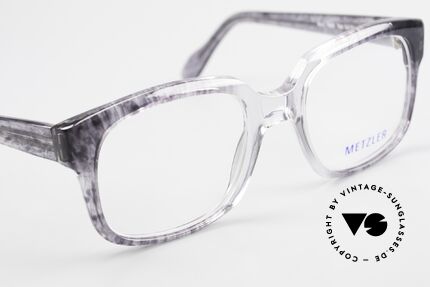 Metzler 7665 Medium 90er Jahre Old School Brille, KEINE Retrobrille; ein 'Made in Germany' Original, Passend für Herren