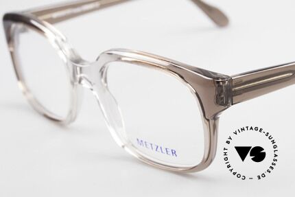 Metzler 7665 Medium Old School Brille 80er Jahre, ungetragen; wie all unsere Metzler "Nerd" Brillen, Passend für Herren