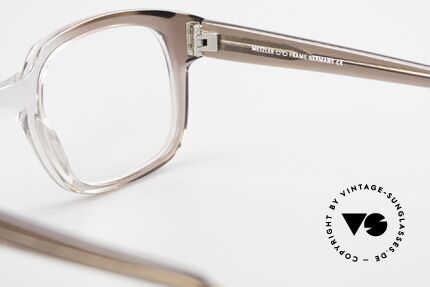 Metzler 7665 Medium Old School Brille 80er Jahre, Größe: medium, Passend für Herren