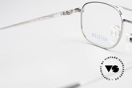 Metzler 1678 Titan Brille 90er Herrenbrille, Fassung ist beliebig verglasbar (optisch / Sonne), Passend für Herren