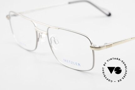 Metzler 1680 90er Titan Brille Für Herren, ungetragen (wie alle unsere 90er vintage Brillen), Passend für Herren