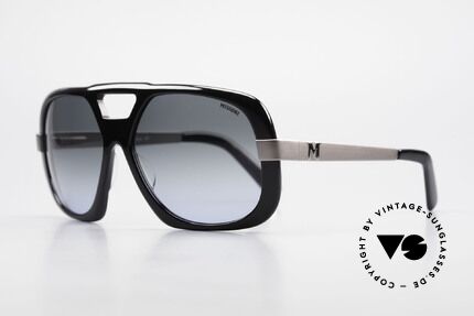 Missoni 0102 Markante 90er Sonnenbrille, absolute Top-Qualität & Passform (Federscharniere), Passend für Herren