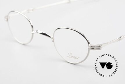 Lunor I 03 Telescopic Lunor Brille Mit Schiebebügel, ausziehbare Brillenbügel (= teleskopartige Bügel), Passend für Herren und Damen