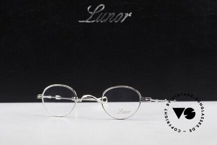 Lunor I 03 Telescopic Lunor Brille Mit Schiebebügel, Größe: extra small, Passend für Herren und Damen
