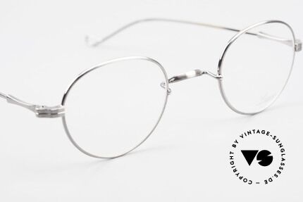 Lunor II 22 Metall Brille Special Edition, altes, ungetragenes LUNOR Einzelstück von ca. 1998, Passend für Herren und Damen