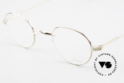 Lunor II 22 Vintage Brille Vergoldet Panto, edel, stilvoll, zeitlos = ein wahres LUNOR ORIGINAL, Passend für Herren und Damen