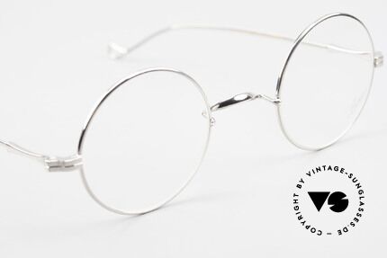 Lunor II 23 Runde Lunor Brille Limited, altes, ungetragenes LUNOR Einzelstück, RARITÄT!, Passend für Herren und Damen