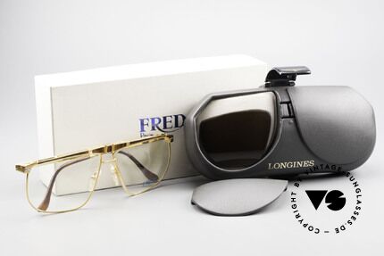 Fred Ocean Luxusbrille Herren Vergoldet, Größe: medium, Passend für Herren