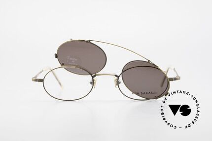 Koh Sakai KS9701 Vintage Brille Metall Oval, Größe: small, Passend für Herren und Damen
