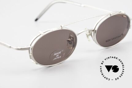 Koh Sakai KS9781 Vintage Brille Metall Unisex, ungetragen (wie alle unsere alten LA + Sabae Brillen), Passend für Herren und Damen