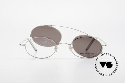 Koh Sakai KS9781 Vintage Brille Metall Unisex, Größe: small, Passend für Herren und Damen