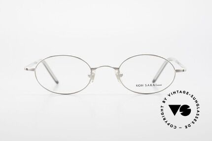 Koh Sakai KS9781 Vintage Brille Metall Unisex, Größe: small, Passend für Herren und Damen