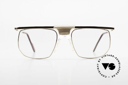Alpina PSO 905 Vintage Brille Mit Sattelsteg, vergoldete Fassung mit sehr markantem Sattelsteg, Passend für Herren