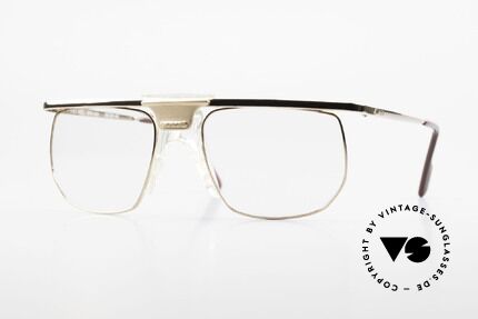 Alpina PSO 905 Vintage Brille Mit Sattelsteg, wirklich eine sehr außergewöhnliche vintage Brille, Passend für Herren