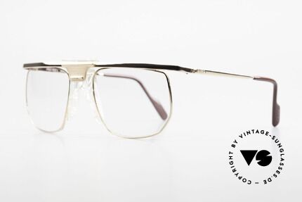 Alpina PSO 905 Vintage Brille Mit Sattelsteg, KEINE Retrobrille; ein altes 90er Alpina ORIGINAL, Passend für Herren