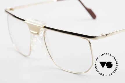 Alpina PSO 905 Vintage Brille Mit Sattelsteg, die orig. Demogläser können beliebig ersetzt werden, Passend für Herren