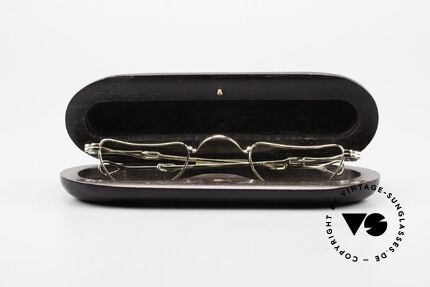 Lunor Goldbrille Echtgold Brille 16kt Lesebrille, Größe: extra small, Passend für Herren und Damen