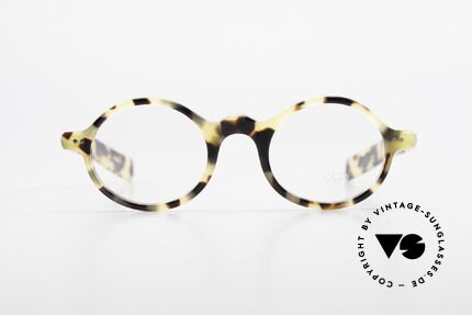 Lunor A52 Ovale Lunor Brille Acetat, Nietscharniere und zehntelmillimetergenau gefräst, Passend für Herren und Damen