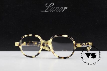 Lunor A50 Runde Lunor Pantobrille Acetat, Größe: medium, Passend für Herren und Damen