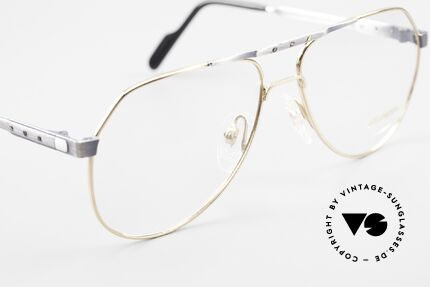 Alpina M1F770 Vintage Brille Pilotenstil 90er, ungetragen (wie alle unsere VINTAGE Fassungen), Passend für Herren