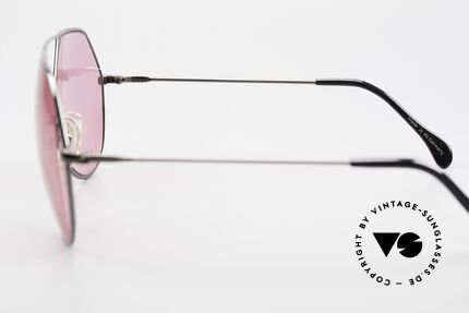 Alpina TR6 Alte 80er Aviator Brille Pink, KEINE Retrosonnenbrille, ein 80er vintage Original, Passend für Herren