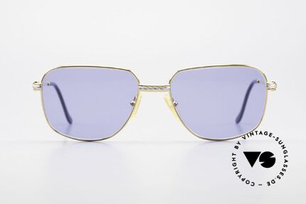 Fred Zephir - L Luxus Segler Sonnenbrille 80er, marines Design (charakteristisch Fred) in Top-Qualität, Passend für Herren