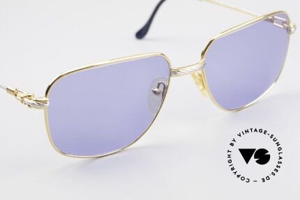 Fred Zephir - L Luxus Segler Sonnenbrille 80er, ungetragenes Exemplar + orig. Fred Etui & Verpackung, Passend für Herren