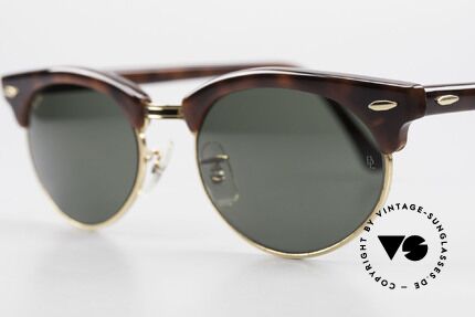 Ray Ban Clubmaster Oval 80er Bausch & Lomb Original, ungetragen; wie alle unsere alten Ray Ban Originale, Passend für Herren und Damen