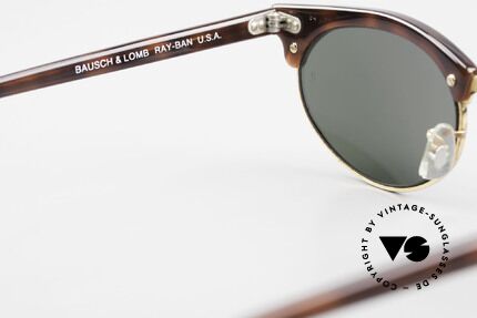 Ray Ban Clubmaster Oval 80er Bausch & Lomb Original, Größe: medium, Passend für Herren und Damen