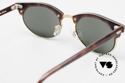 Ray Ban Clubmaster Oval 80er Bausch & Lomb Original, Größe: medium, Passend für Herren und Damen