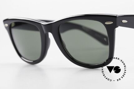 Ray Ban Wayfarer I Blues Brothers Sonnenbrille, original Bausch & Lomb G-15 Gläser (100% UV), Passend für Herren und Damen Ray Ban Wayfarer I Blues Brothers Sonnenbrille, original Bausch & Lomb G-15 Gläser (100% UV), Passend für Herren und Damen