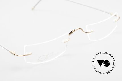 Van Laack L022 Minimalistische Lesebrille 90er, KEINE Retrobrille, sondern ein Original von ca. 1999, Passend für Herren und Damen