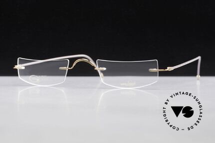 Van Laack L022 Minimalistische Lesebrille 90er, Größe: medium, Passend für Herren und Damen