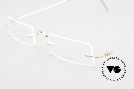 Van Laack L021 Minimalistische 90er Lesebrille, ungetragenes Unisex-Modell (sehr edel und zeitlos), Passend für Herren und Damen