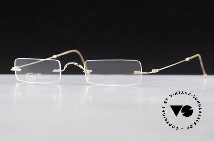 Van Laack L021 Minimalistische 90er Lesebrille, Größe: medium, Passend für Herren und Damen