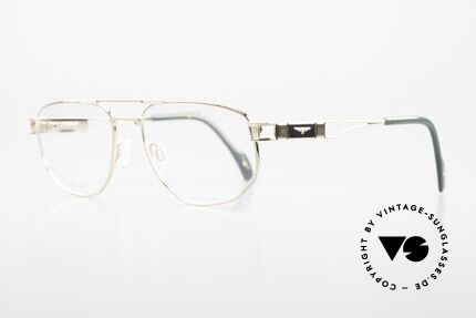 Longines 4555 90er Herrenbrille Pure Titan, enorme Fertigungsqualität; vergoldete Metallfassung, Passend für Herren