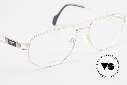 Longines 4555 90er Herrenbrille Pure Titan, ungetragen (wie alle unsere alten LONGINES Unikate), Passend für Herren