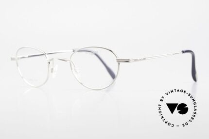 Longines 4268 90er Pantobrille Pure Titan, enorme Fertigungsqualität & klassische Unisex-Brille, Passend für Herren und Damen
