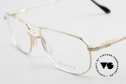 Metzler 1714 Klassische Herrenbrille Titan, ungetragen (wie alle unsere 90er vintage Brillen), Passend für Herren