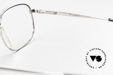 Metzler 7538 90er Metallbrille Mit Sattelsteg, Größe: medium, Passend für Herren
