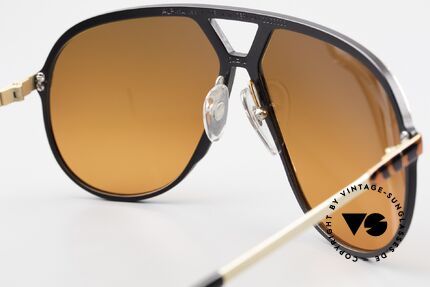 Alpina M1 80er Brille Customized Edition, ungetragenes Sammlerstück (inkl. BVLGARI Etui), Passend für Herren