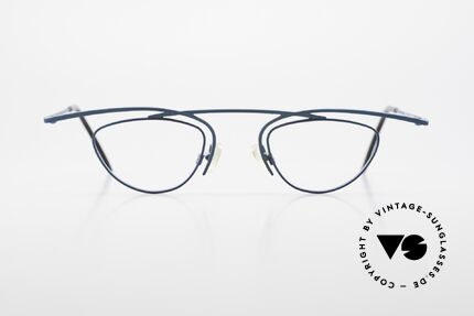 Theo Belgium Rhum Designerbrille Mit Sonnen-Clip, Größe: large, Passend für Herren und Damen